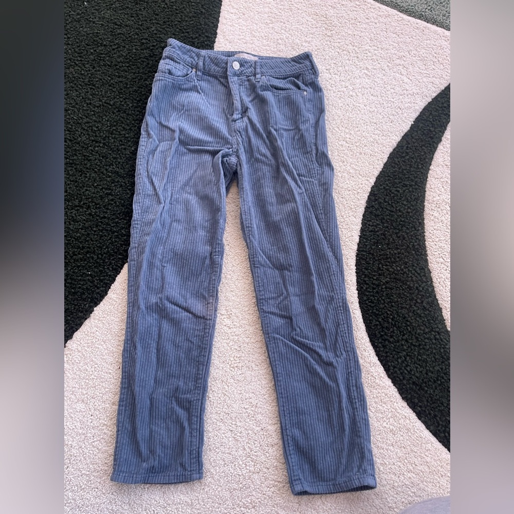 Blue pacsun corduroy mom jean